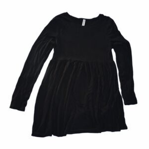 Zenana Black Long Sleeve Dress sz S Womens